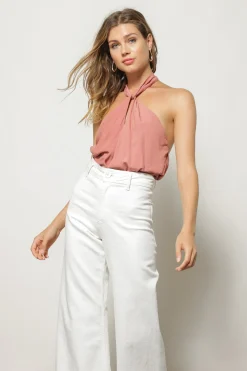 Line & Dot ALICIA HALTER TOP- Tops