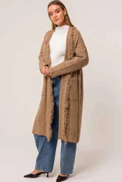 Line & Dot ALTURA LONG CARDIGAN- Knits