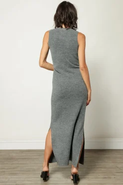 Line & Dot ANNA SLEEVELESS SWEATER MAXI- Dresses