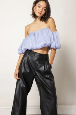 Line & Dot AUDREY OFF SHOULDER BLOUSE- Tops