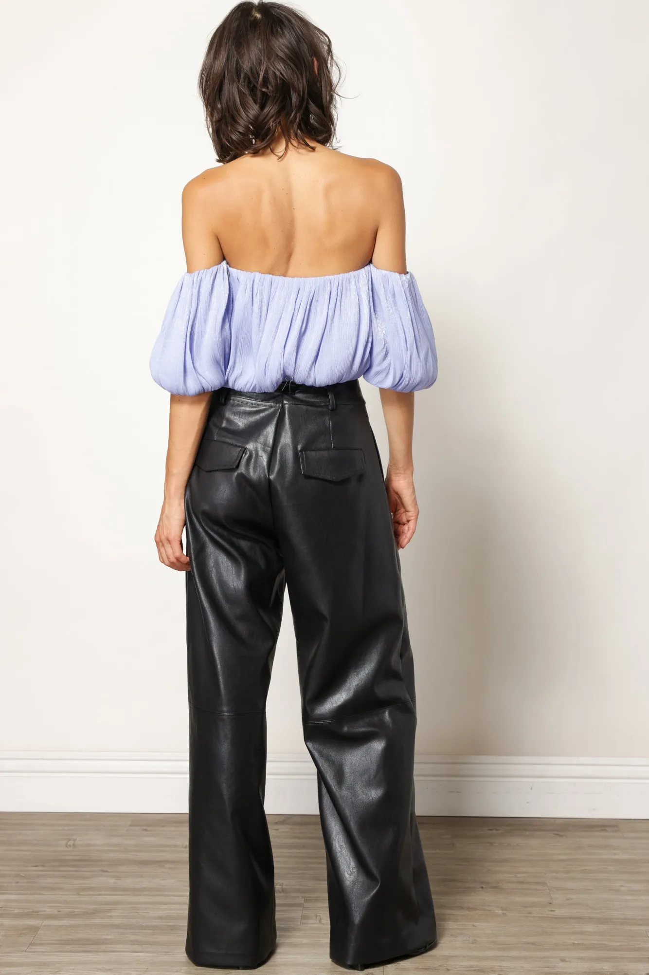 Line & Dot AUDREY OFF SHOULDER BLOUSE- Tops