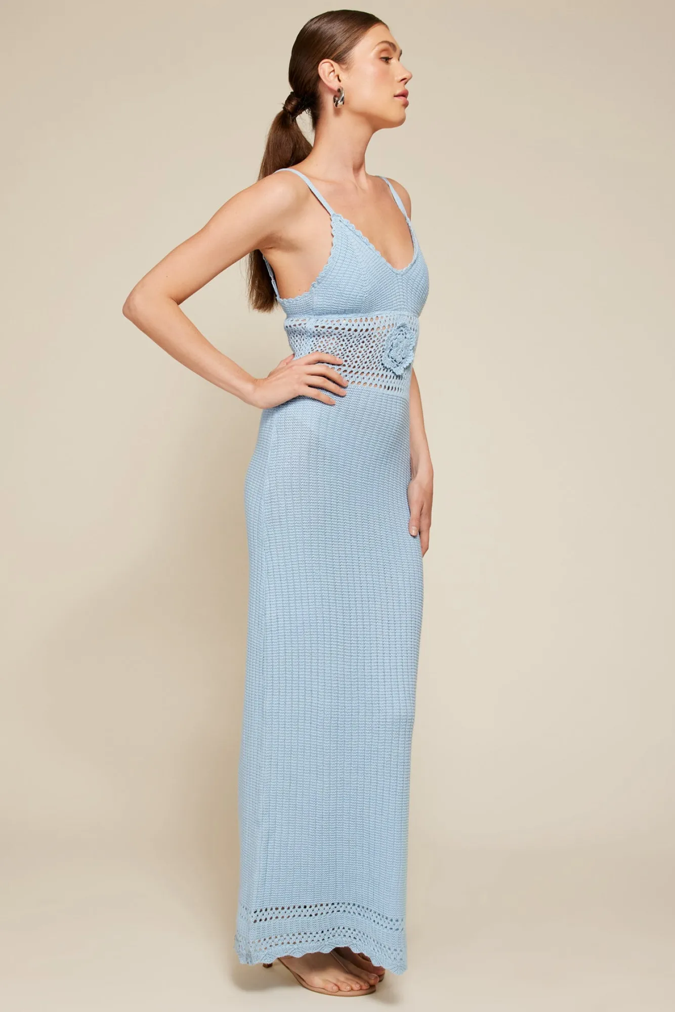 Line & Dot AURA ROSETTE DRESS- Dresses