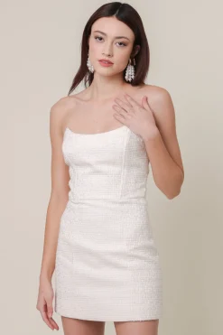 Line & Dot AVERY STRAPLESS DRESS- Dresses