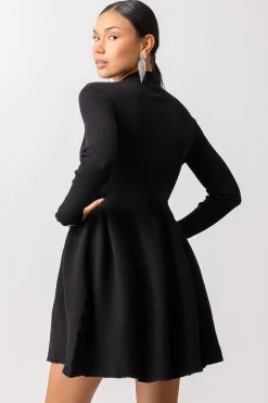 Line & Dot BLAKE SWEATER DRESS- Dresses