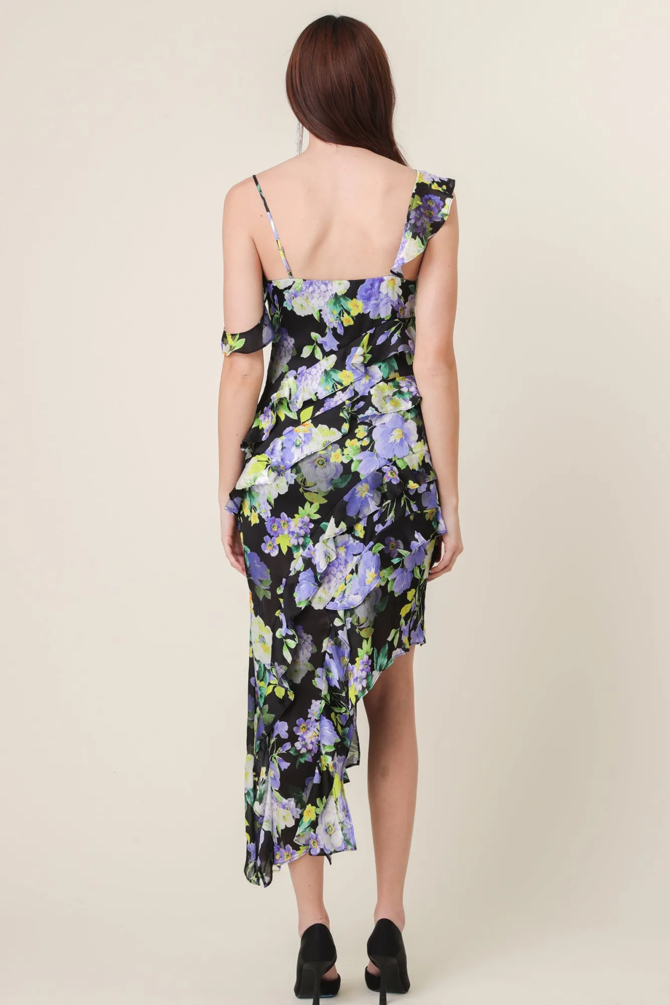 Line & Dot BLOOM ASYMMETRICAL DRESS- Dresses