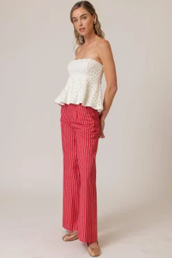 Line & Dot BOWEN STRAPLESS TOP- Tops