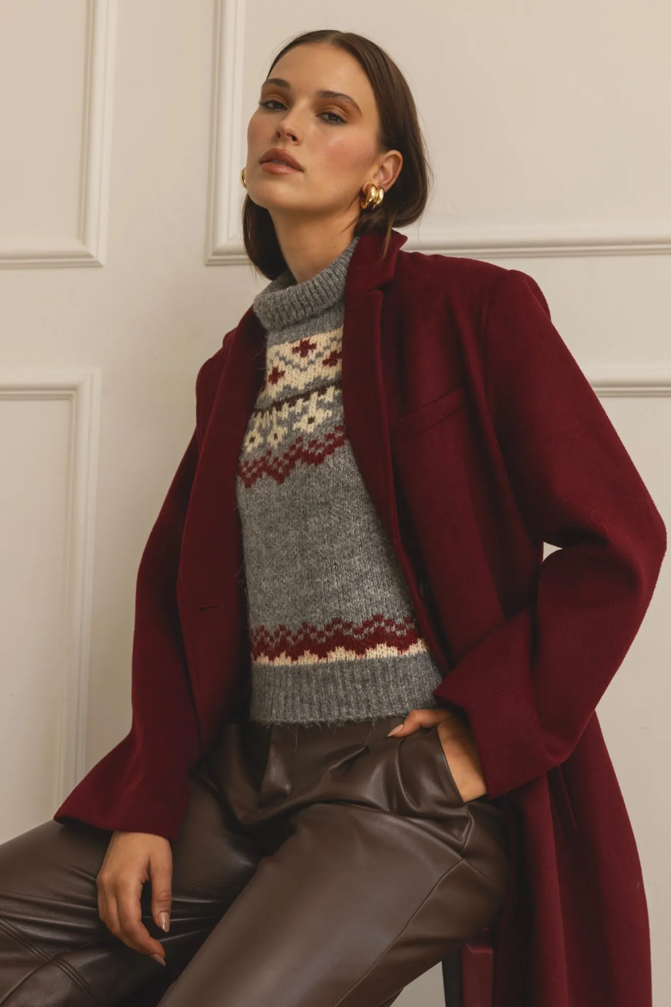 Line & Dot BRENNAN VEST- Outerwear