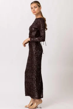 Line & Dot CHELSEA LONG SLEEVE DRESS- Dresses