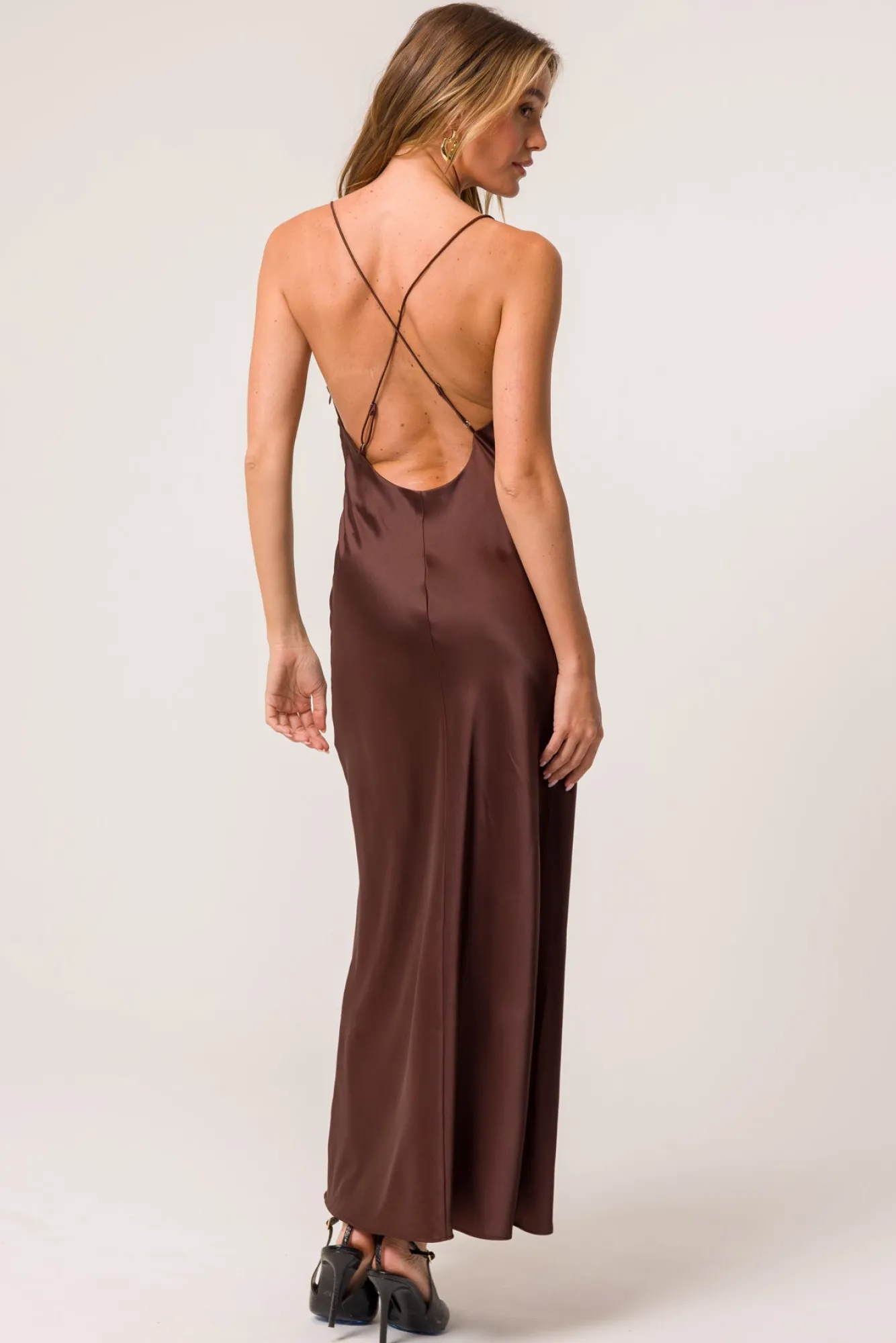 Line & Dot DALTON LACE INSERT DRESS- Dresses