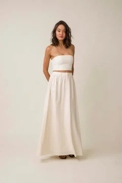 Line & Dot DAY DREAM MIDI SKIRT- Bottoms