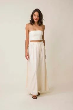 Line & Dot DAY DREAM MIDI SKIRT- Bottoms