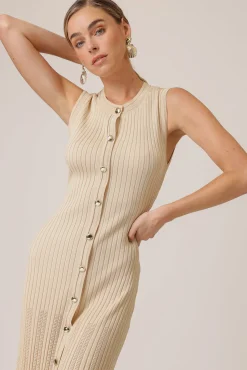 Line & Dot DELIAH MIDI DRESS- Dresses