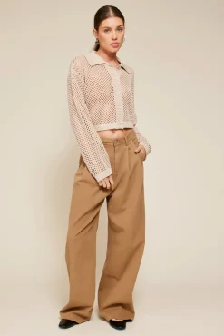 Line & Dot DIDI CROCHET TOP- Tops