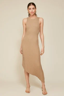 Line & Dot ELLEY MIDI DRESS- Dresses