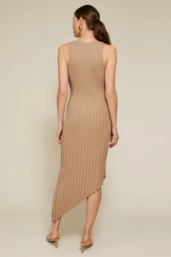 Line & Dot ELLEY MIDI DRESS- Dresses