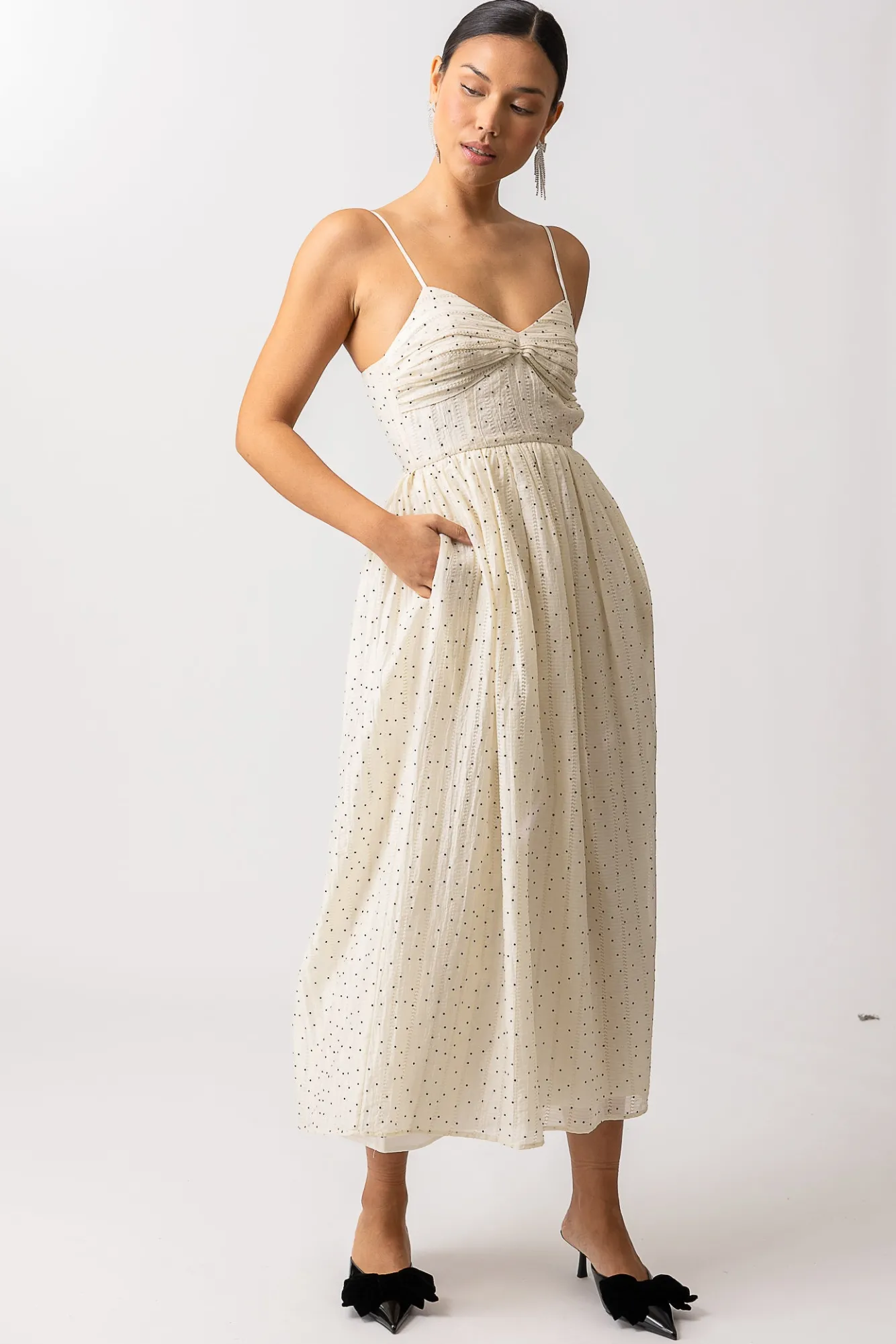 Line & Dot EVERMORE MIDI DRESS- Dresses