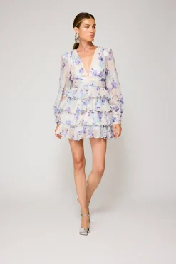 Line & Dot FLEUR MINI TIERED DRESS- Dresses | Resort