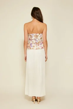 Line & Dot FLORET TOP- Tops