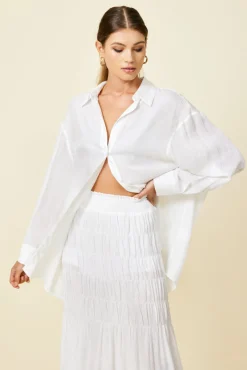 Line & Dot FRANKIE BUTTON DOWN- Tops