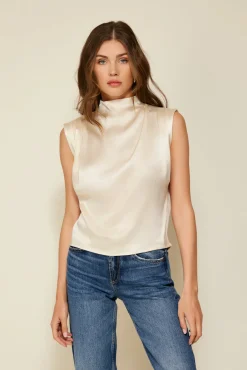 Line & Dot GLOSSY DOLLY TOP- Tops