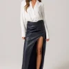 Line & Dot HANSEN MAXI SKIRT- Bottoms