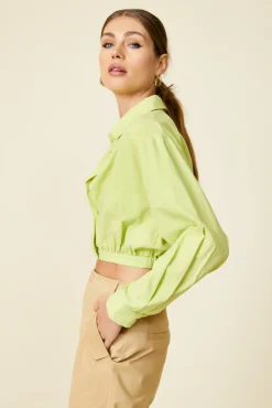 Line & Dot HOLLIS LONG SLEEVE TOP- Tops