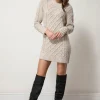 Line & Dot JACKSON SWEATER DRESS- Dresses