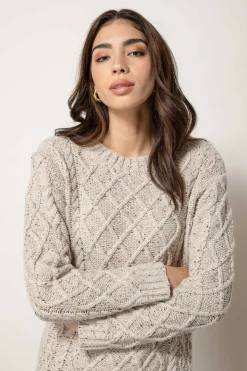 Line & Dot JACKSON SWEATER DRESS- Dresses