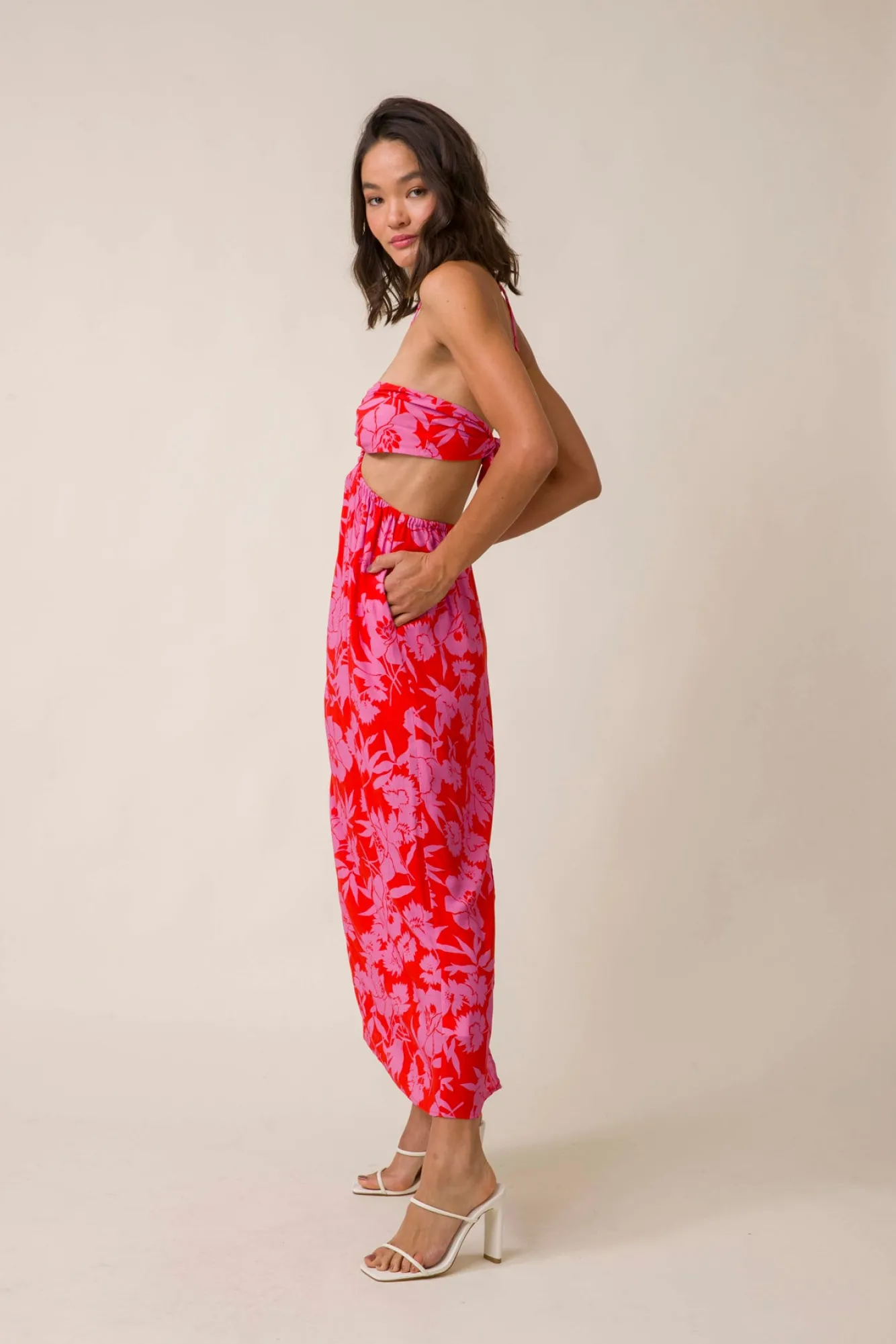 Line & Dot JENNIE CUT OUT DRESS- Dresses