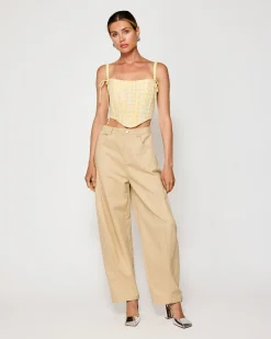 Line & Dot JUNIE CORSET TOP- Tops | Resort
