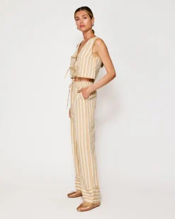 Line & Dot KAMARI PANTS- Bottoms | Resort