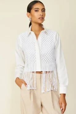 Line & Dot LACIE BUTTON DOWN- Tops