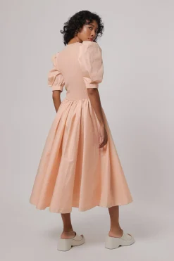 Line & Dot LAUREL MIDI DRESS- Dresses