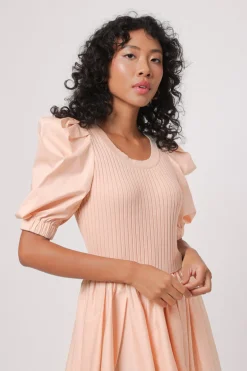 Line & Dot LAUREL MIDI DRESS- Dresses