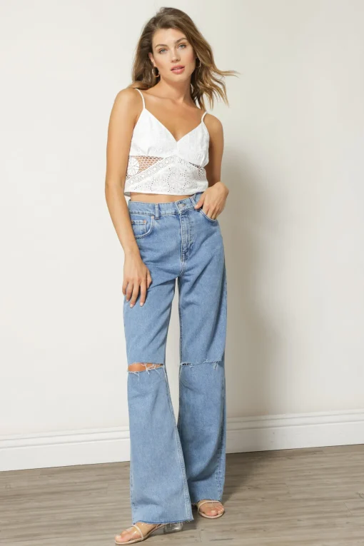 Line & Dot LYDIA CAMI TANK- Tops