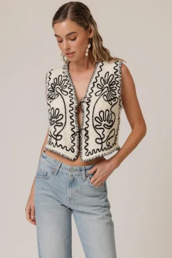 Line & Dot MARIS VEST- Tops