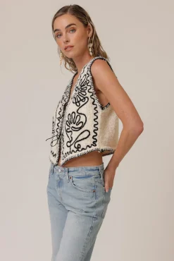 Line & Dot MARIS VEST- Tops