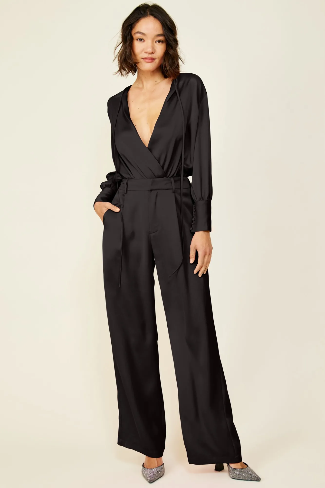 Line & Dot Miki Bodysuit- Tops