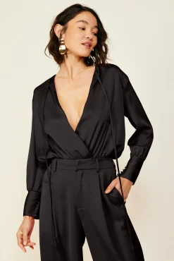 Line & Dot Miki Bodysuit- Tops