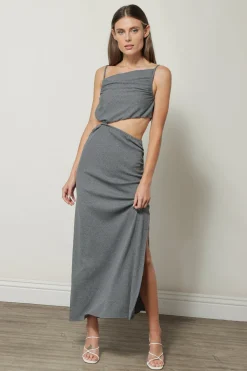 Line & Dot MILA MIDI DRESS- Dresses