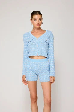 Line & Dot MONIQUE KNIT SWEATER CARDIGAN- Knits | Resort