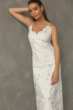 Line & Dot MORNING GLORY MIDI DRESS- Dresses