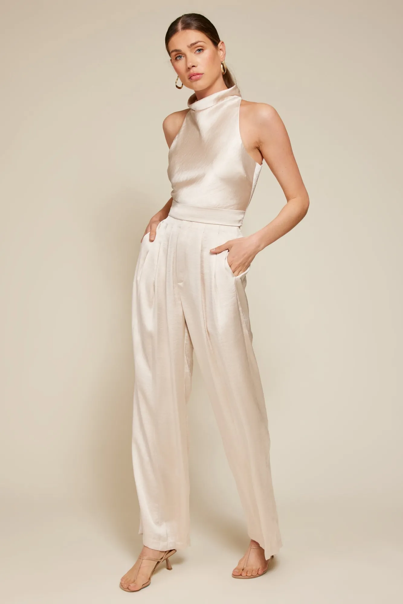 Line & Dot MUSE PLEATED PANTS- Bottoms