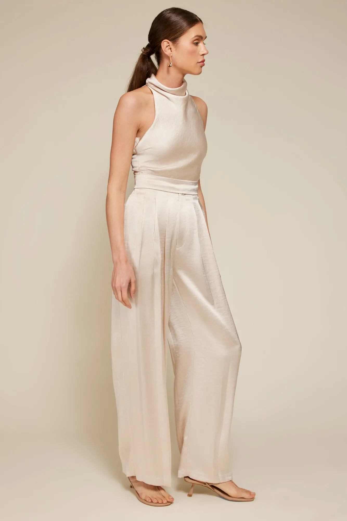 Line & Dot MUSE PLEATED PANTS- Bottoms