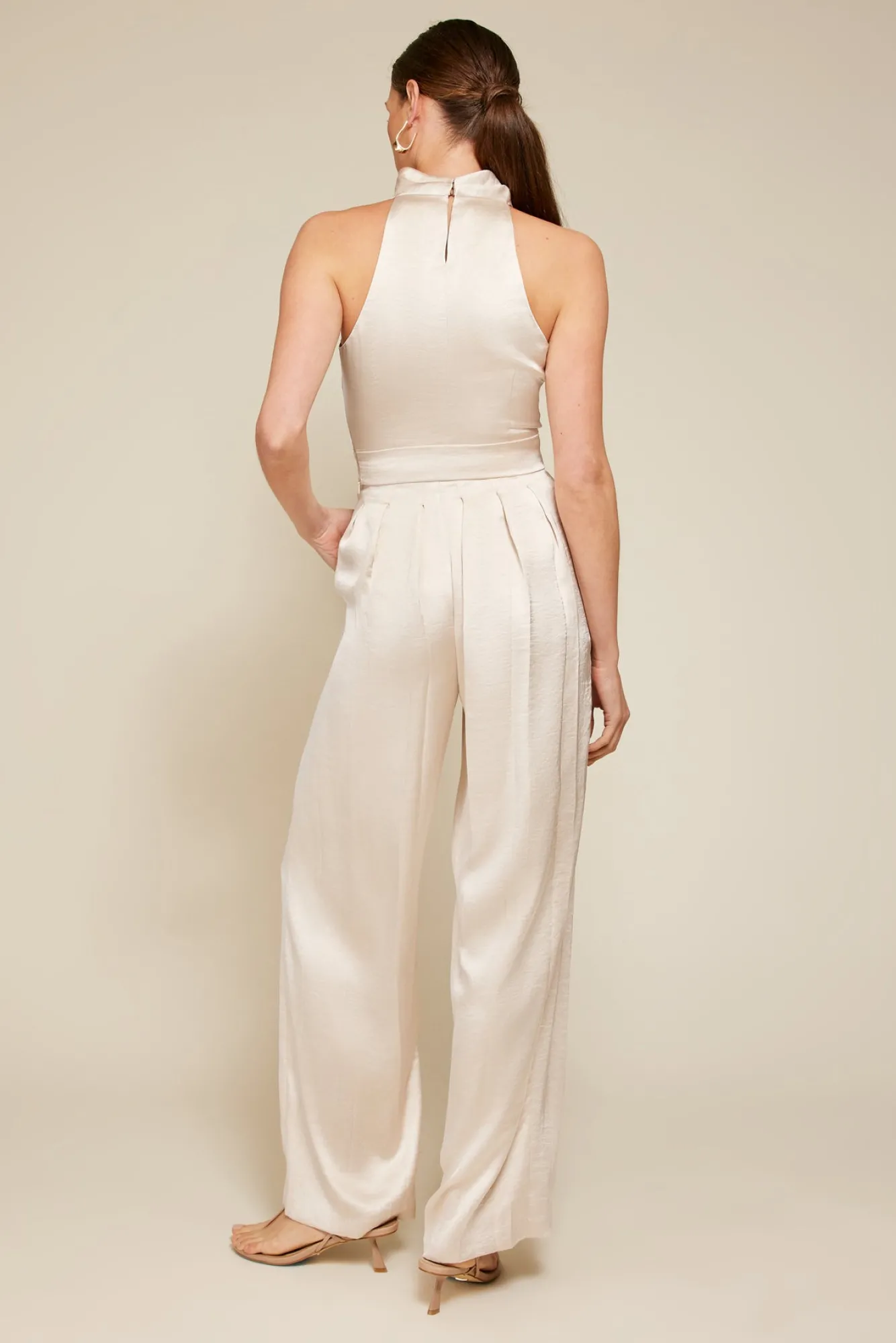 Line & Dot MUSE PLEATED PANTS- Bottoms