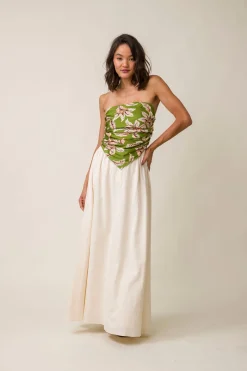 Line & Dot MYSTIKA SCARF TOP- Tops