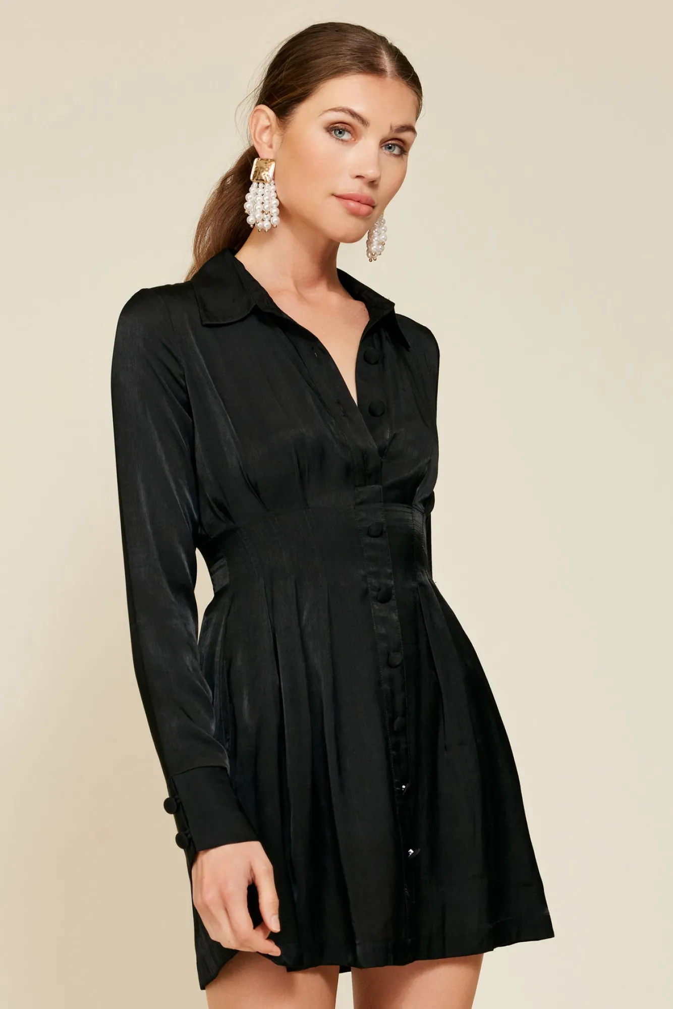 Line & Dot OXFORD MINI DRESS- Dresses