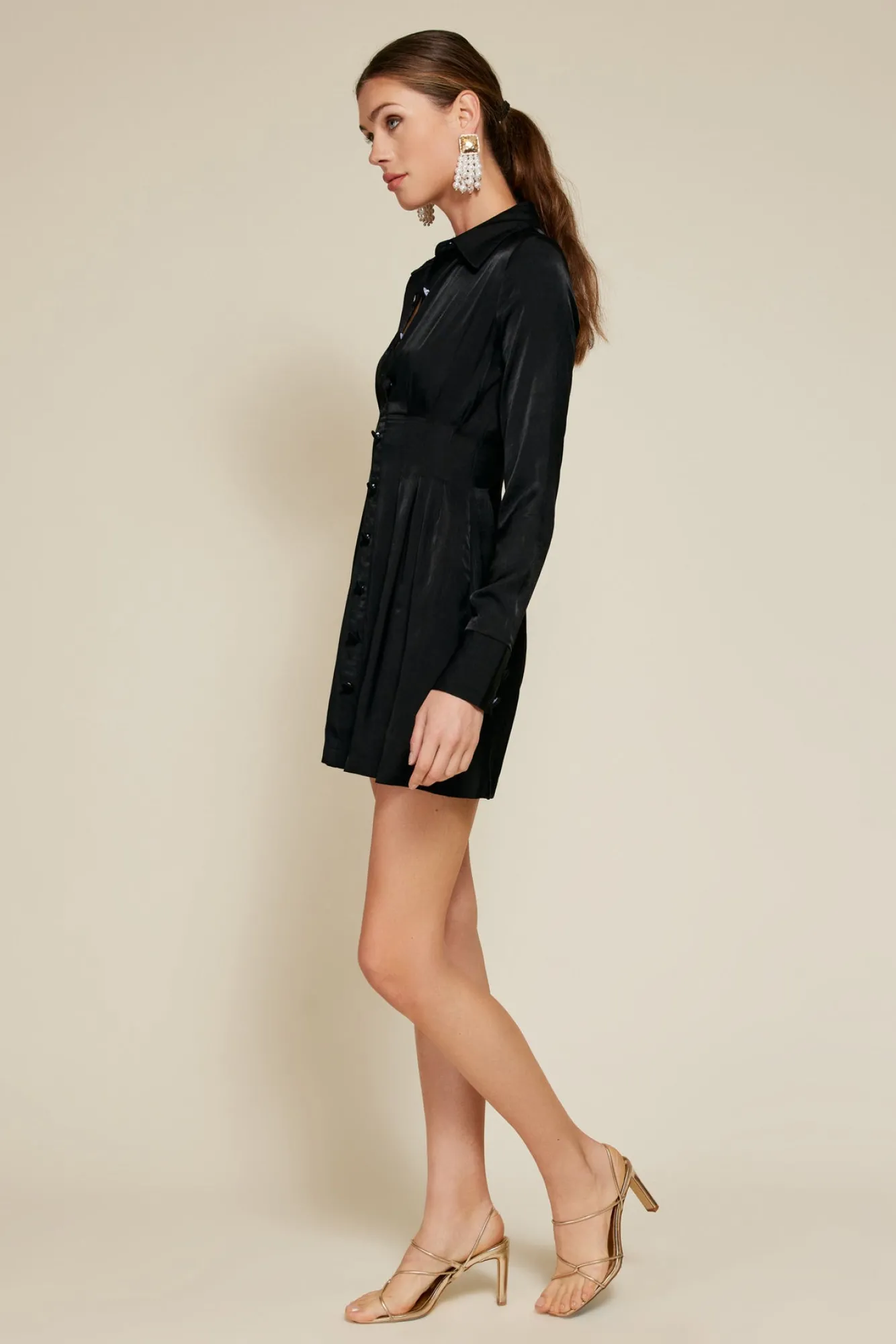 Line & Dot OXFORD MINI DRESS- Dresses