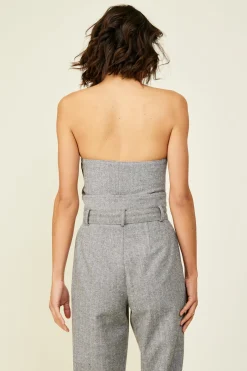 Line & Dot Paola Top- Tops