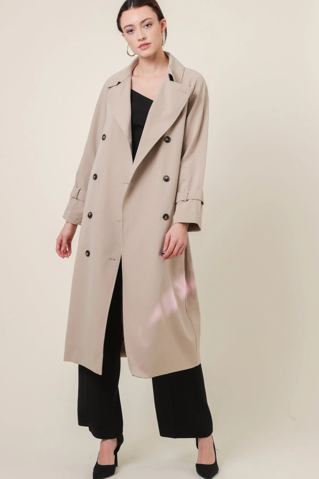 Line & Dot PEYTON TRENCH COAT- Outerwear